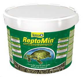 Tetra ReptoMin 10 литров (ведро) Корм для водных черепах, палочки