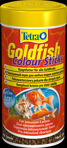Tetra Goldfish Colour Sticks 250 мл Тетра Голдфиш Колор Стикс Корм для золотых рыбок, гранулы