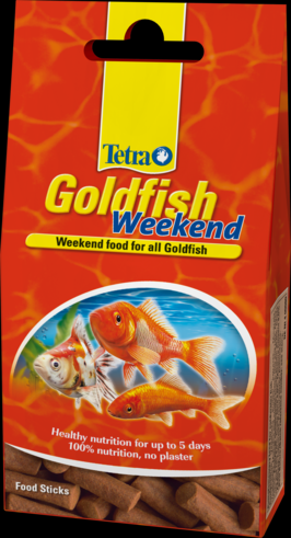 Tetra Goldfish Weekend 10 палочек Тетра Голдфиш Уикэнд Корм для золотых рыбок на 9 дней