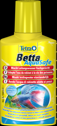 Tetra Betta AquaSafe 100 мл Кондиционер для подготовки воды для бойцовых рыб