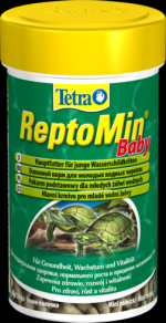 Tetra ReptoMin Baby 100 мл Корм для малодых черепах, мини палочки