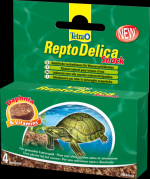 Tetra ReptoDelica Snack гелевый блок 4х12 г Корм для водных черепах с дафнией