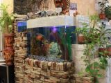 Аквариумный комплекс для рыб и черепах с водопадом