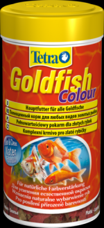 Tetra Goldfish Colour 250 мл Тетра Голдфиш Колор Корм для золотых рыбок, хлопья